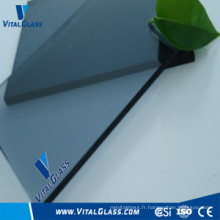 Blue Grey Plain Glass avec CE &amp; ISO9001